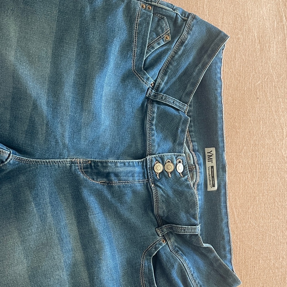 YMI WannaBettaButt Women's Blue Skinny Jeans